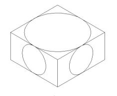 CADÔõÑù»æÖÆÔ²µÄÖá²âͶӰ CADÔõÑù»æÖÆÔ²µÄÖá²âͶӰ