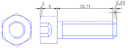 CAD����һ���Ա�ע����ߴ�