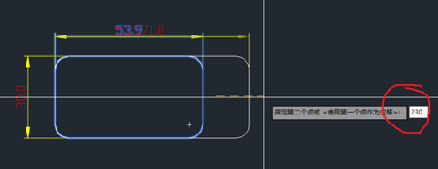 CAD�ѵ��Ǿ��ε���ߴ�������ֵ���
