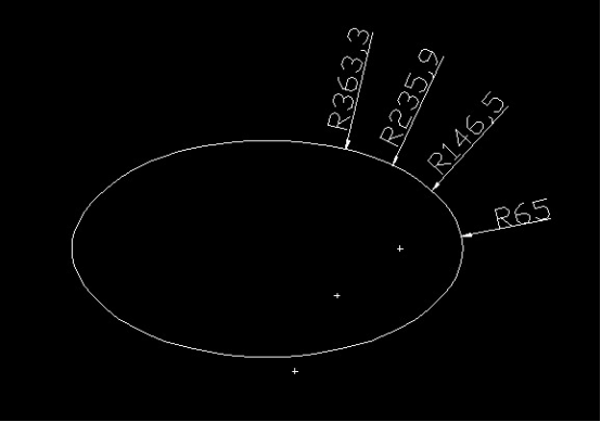 CADÄÚÀï¸øÍÖÔ²±ê×¢°ë¾¶µÄÒªÁì CADÄÚÀï¸øÍÖÔ²±ê×¢°ë¾¶µÄÒªÁì