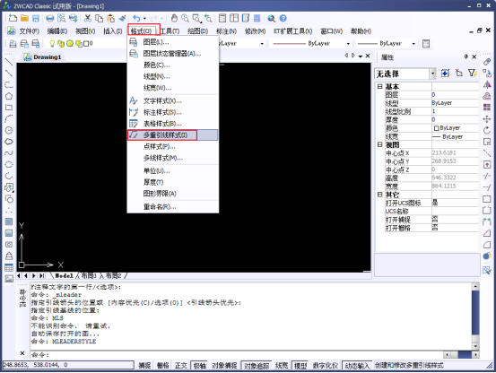 CAD����������߱�ע������ʽ����