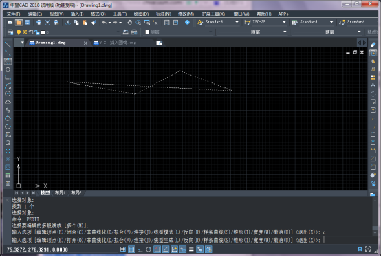 CAD��߻�ͼЧ��ֱ֮�ߺ�ע���ı�������