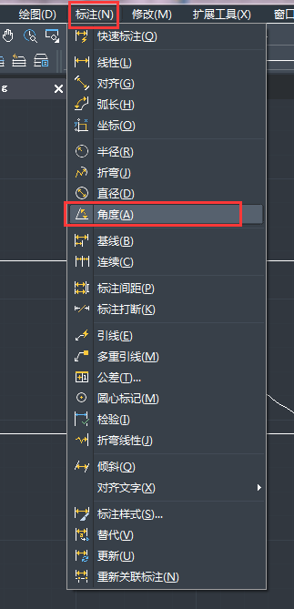 CAD������ע�Ƕȳߴ�