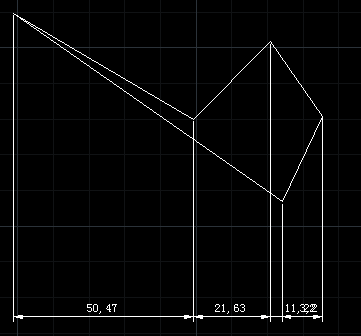 CAD������һ���Ա�ע����ߴ�