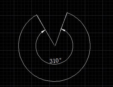 CAD��������ע����180�ȵĽǶ�