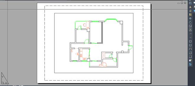 CAD��������һ����ͼ�н�ȡ����һ���ִ�ӡ