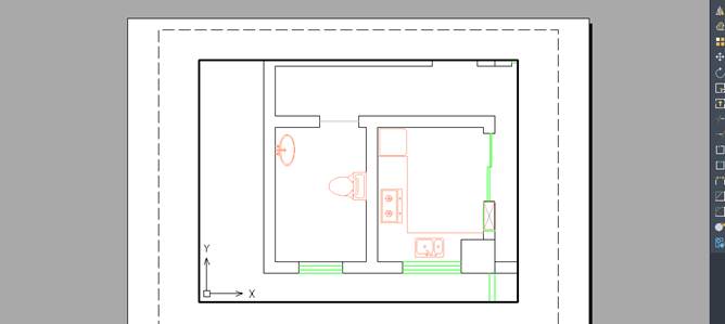 CAD��������һ����ͼ�н�ȡ����һ���ִ�ӡ