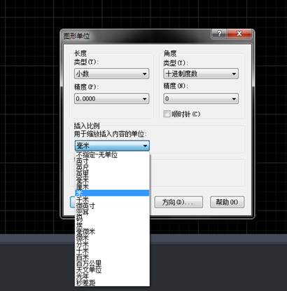 CAD������������Ϊ��λ����ͼ��