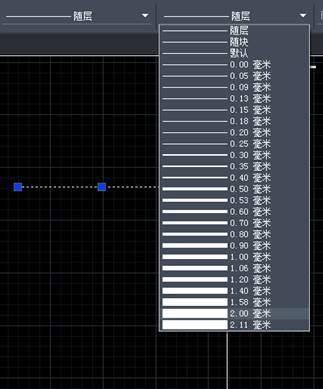 CAD�а�ֱ�ߵ��߿��Ӵֺ�����ʾΪϸ����ô��