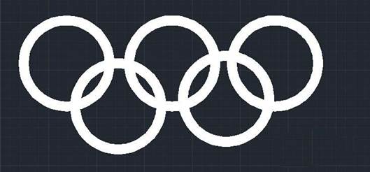 CAD��ô���ư����廷ͼ��?