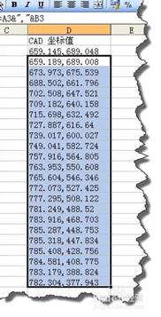 ʹ��EXCEL������CAD������������ߡ�����