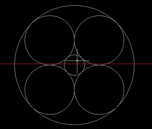CADÖÐÔõô»Ò»¸ö´óÔ²Óë¶à¸öСԲÏàÇÐ CADÖÐÔõô»Ò»¸ö´óÔ²Óë¶à¸öСԲÏàÇÐ