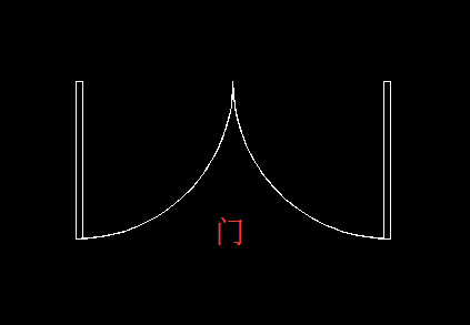 CAD��ô����˫���ŵ�ƽ��ͼ