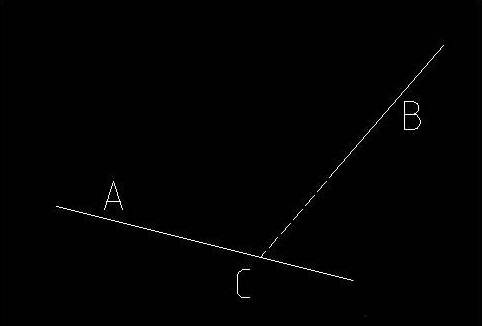 CAD�������ཻ���߶θ���ô�ü�������