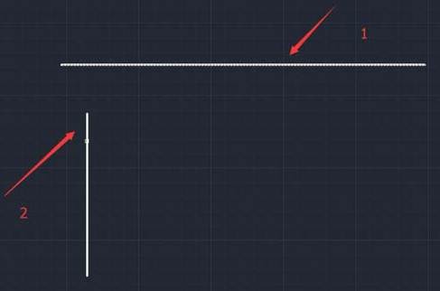 CAD����ô�ҵ�������ƽ��ֱ�ߵĽ���