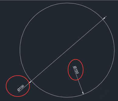 CADֱ����뾶��ע��Ҫ��