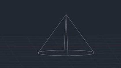 CAD��������һ��Բ׶��