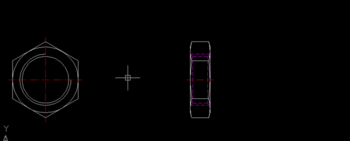 ÔÚCADÖÐÔõÑù»Áù½ÇÂÝÄ¸Æ½ÃæÍ¼ ÔÚCADÖÐÔõÑù»Áù½ÇÂÝÄ¸Æ½ÃæÍ¼