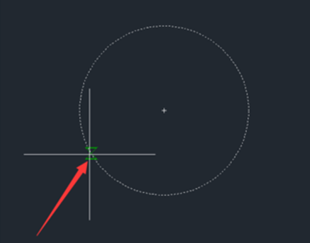 ��CAD������ɾ��Բ��һ����