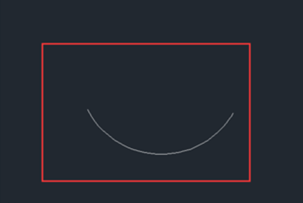 ��CAD������ɾ��Բ��һ����