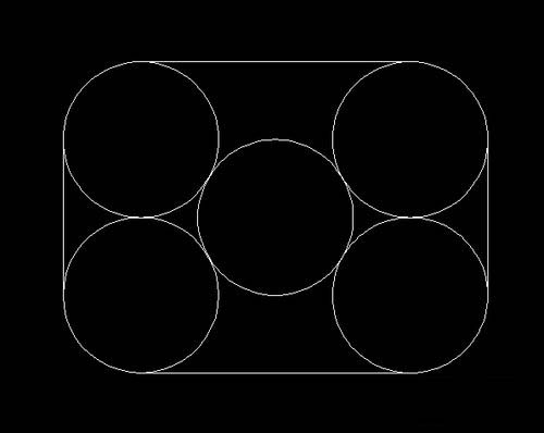 CAD���������ƾ����������Բ