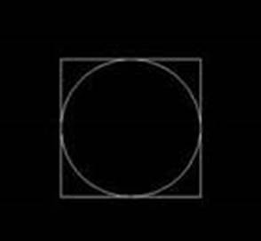 CAD����������������ε�����Բ