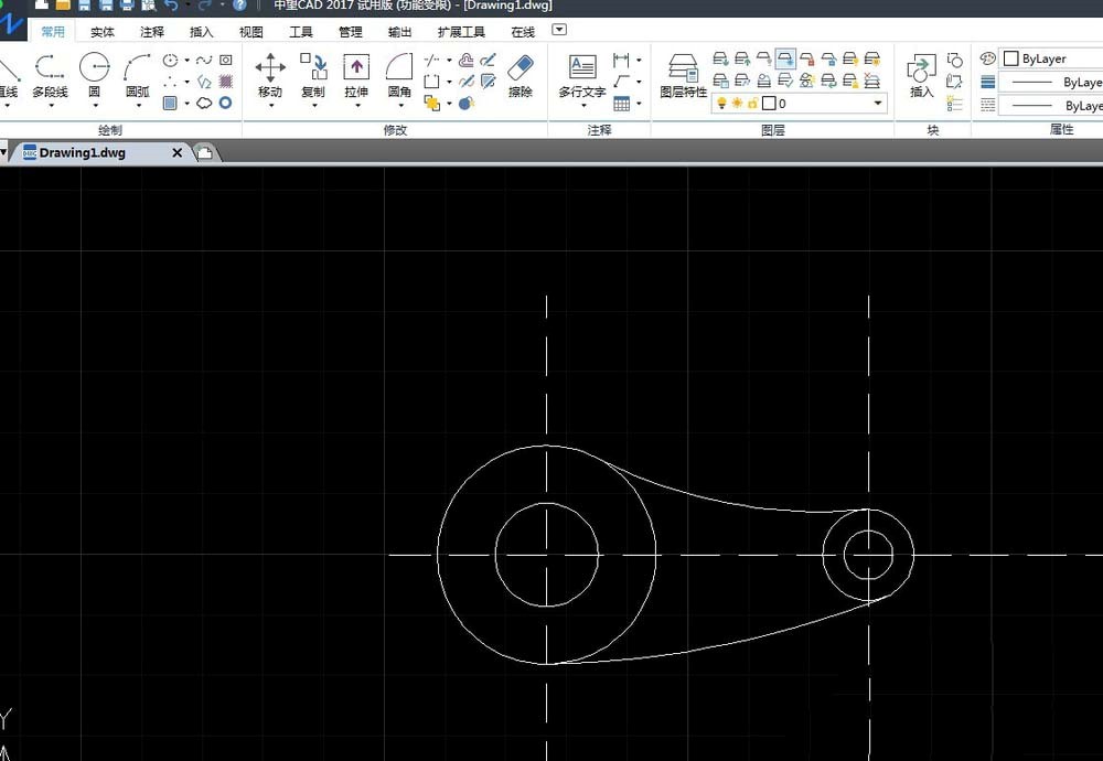 ��ô��CAD���ƻ�е���ƽ��ͼ����������