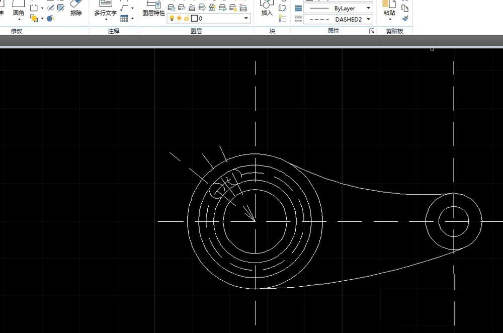 ��ô��CAD���ƻ�е���ƽ��ͼ����������