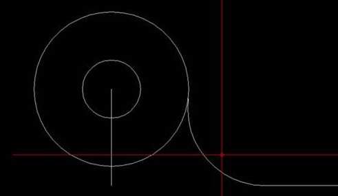 CAD�е�Բ��ֱ������С����