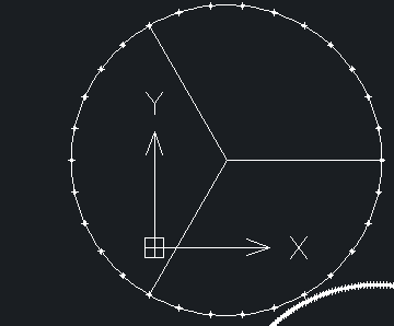 CAD��Բ�����з�