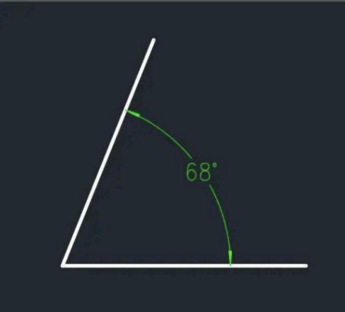 CAD�����зֽǶ�