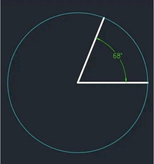 CAD�����зֽǶ�