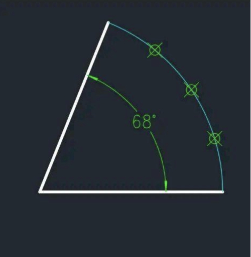 CAD�����зֽǶ�