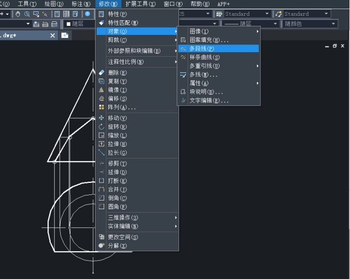 CAD����������ΪԲ������