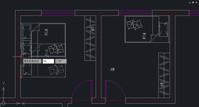 CAD����ʹ��MOVE����ı乤�ߵ�λ��